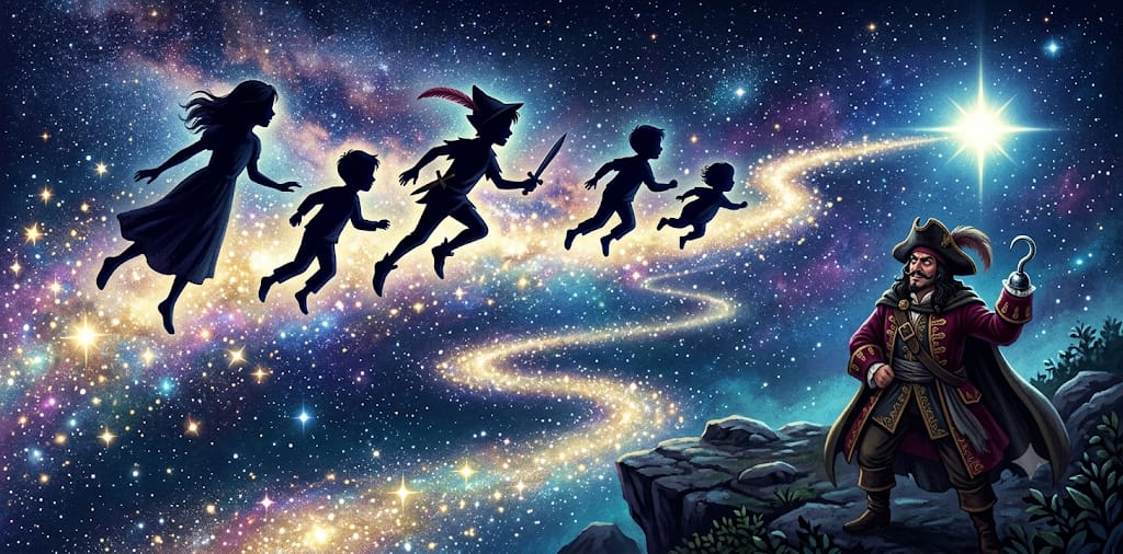 La segunda estrella a la derecha