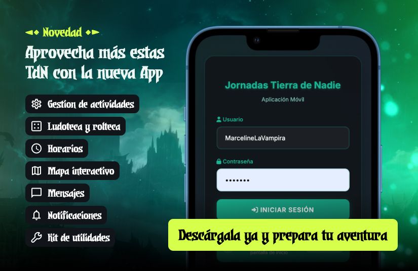 Imagen de la noticia: ¡Toda la magia de Tierra de Nadie, ahora en tu bolsillo!